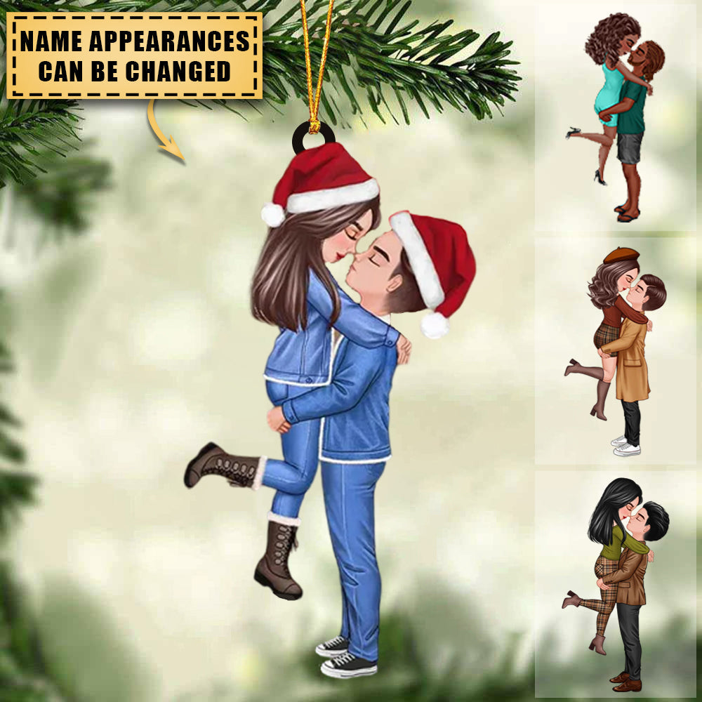 Personalized Couple Ornament - Heartfelt Custom Keepsake for Love