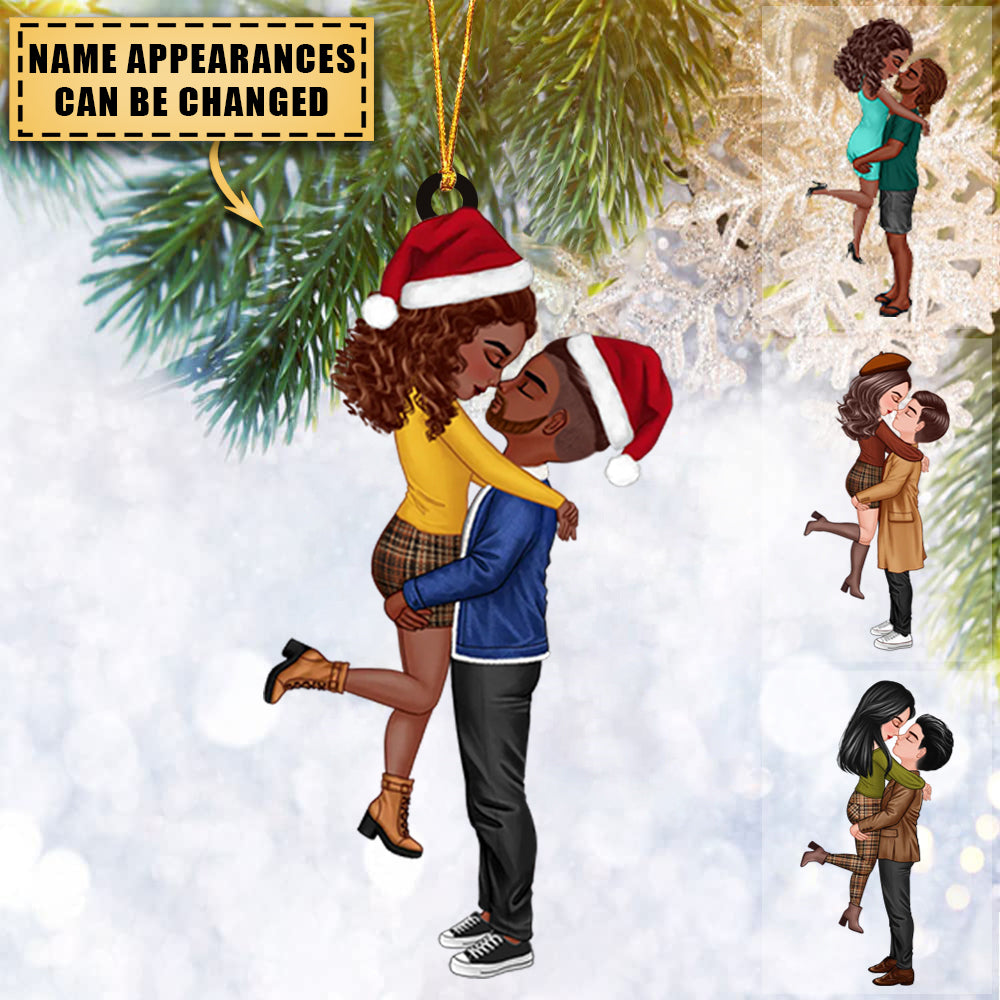 Personalized Couple Ornament - Heartfelt Custom Keepsake for Love