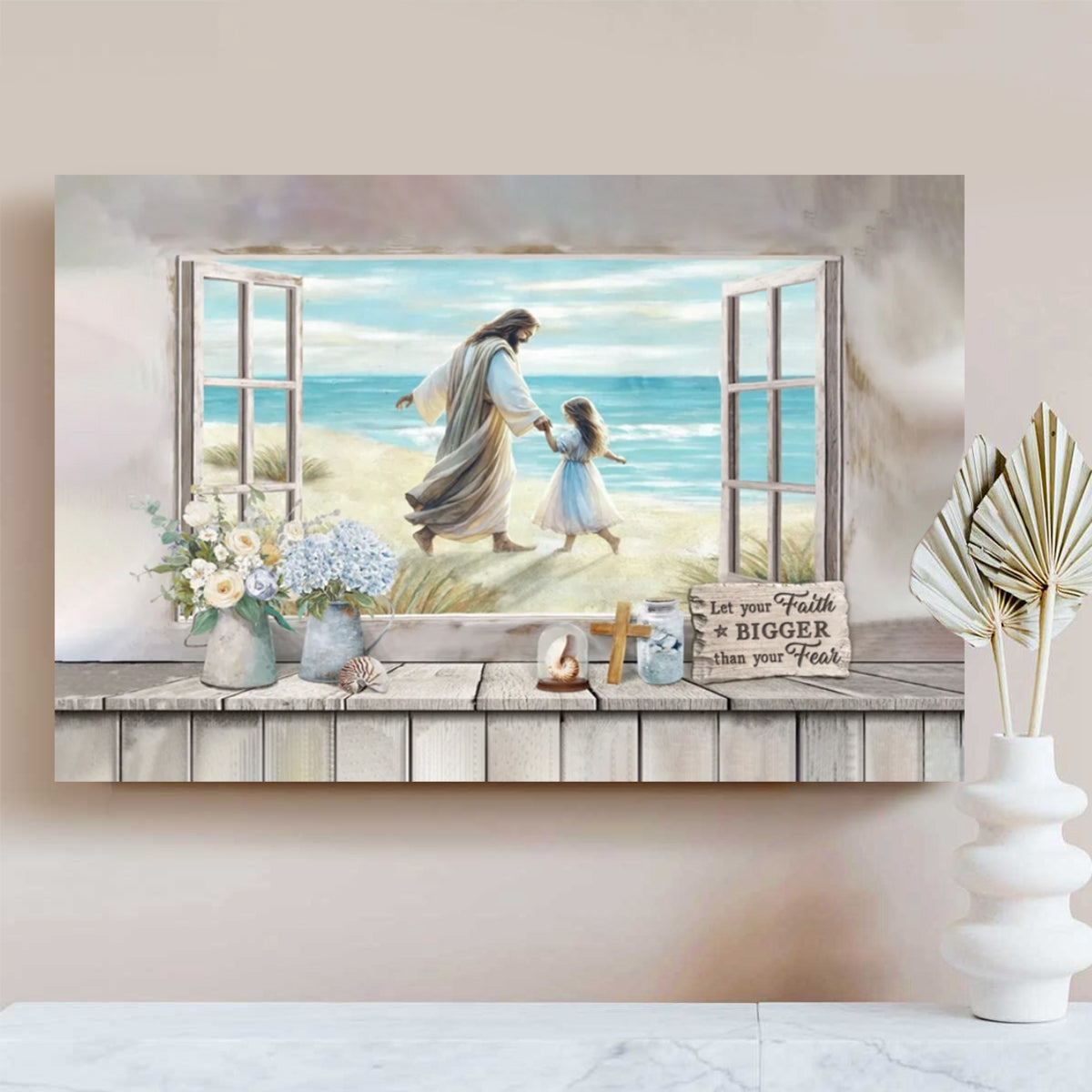 Heartfelt Personalized Christian Canvas: 'I Hope You Dance' Faith & Hope Gift