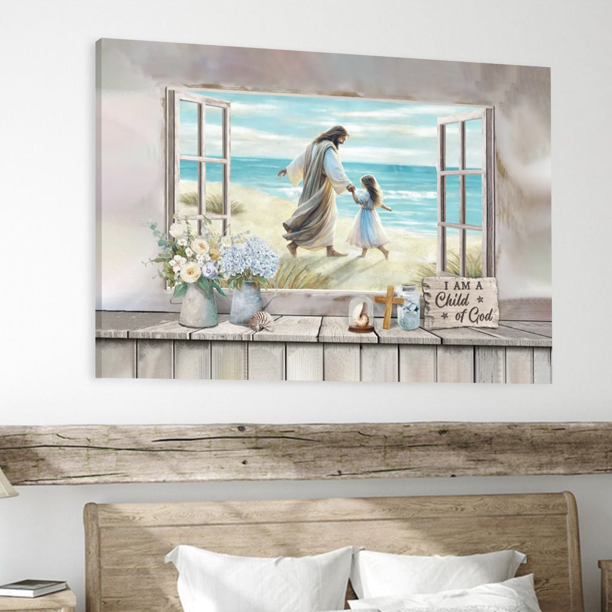 Heartfelt Personalized Christian Canvas: 'I Hope You Dance' Faith & Hope Gift