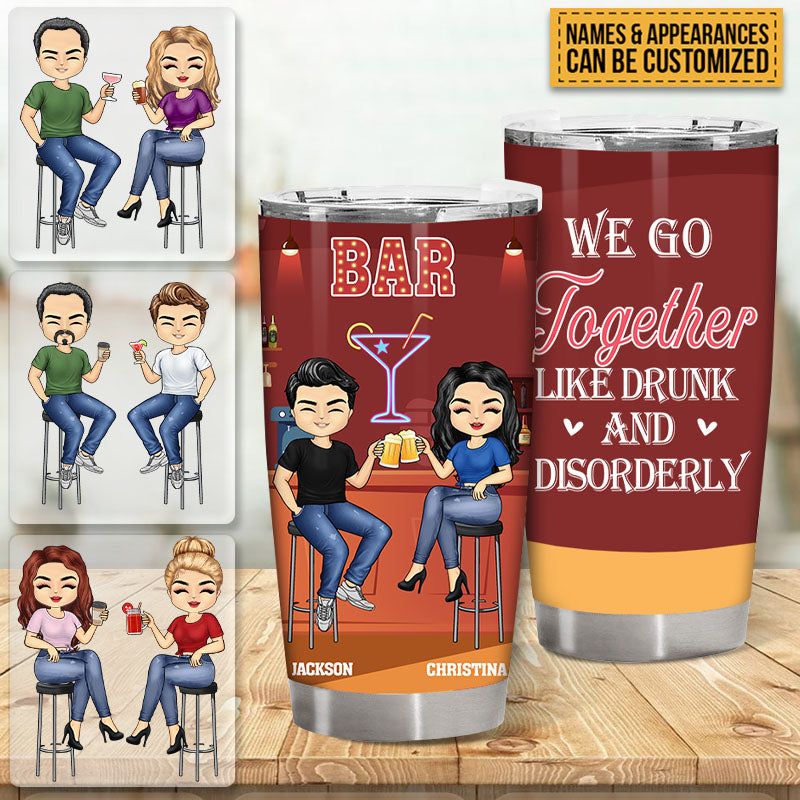 Custom "Best Bitches" Tumbler - Personalized Alcohol Bonding Gift for Friends