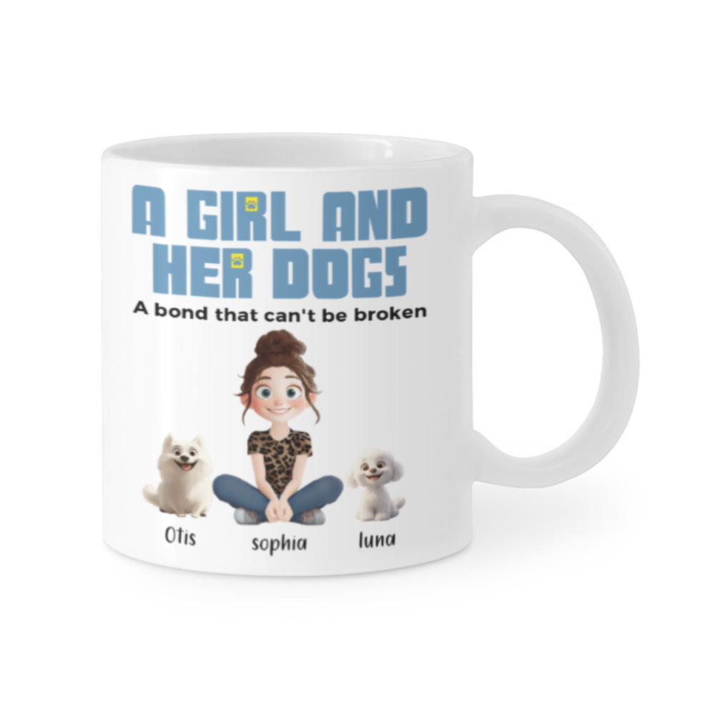 A Girl and Her Dogs - A Bond That Can’t Be Broken