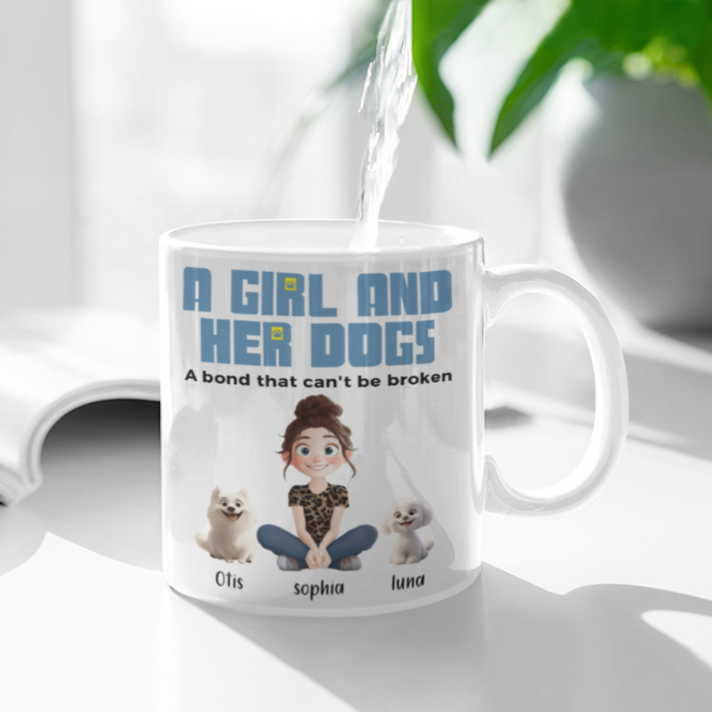 A Girl and Her Dogs - A Bond That Can’t Be Broken