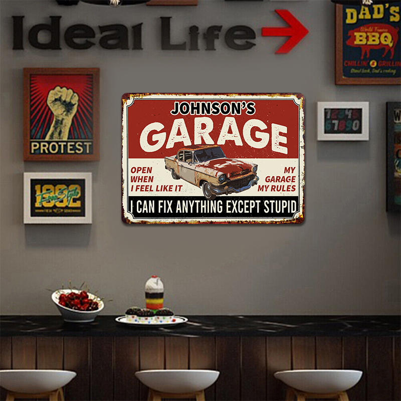 I Can Fix Anything - Personalized Custom Classic Metal Signs