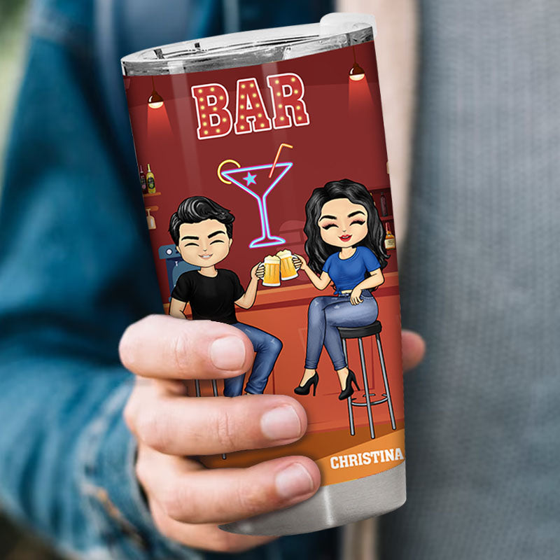 Custom "Best Bitches" Tumbler - Personalized Alcohol Bonding Gift for Friends