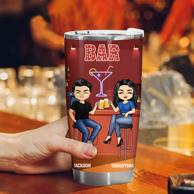 Custom "Best Bitches" Tumbler - Personalized Alcohol Bonding Gift for Friends