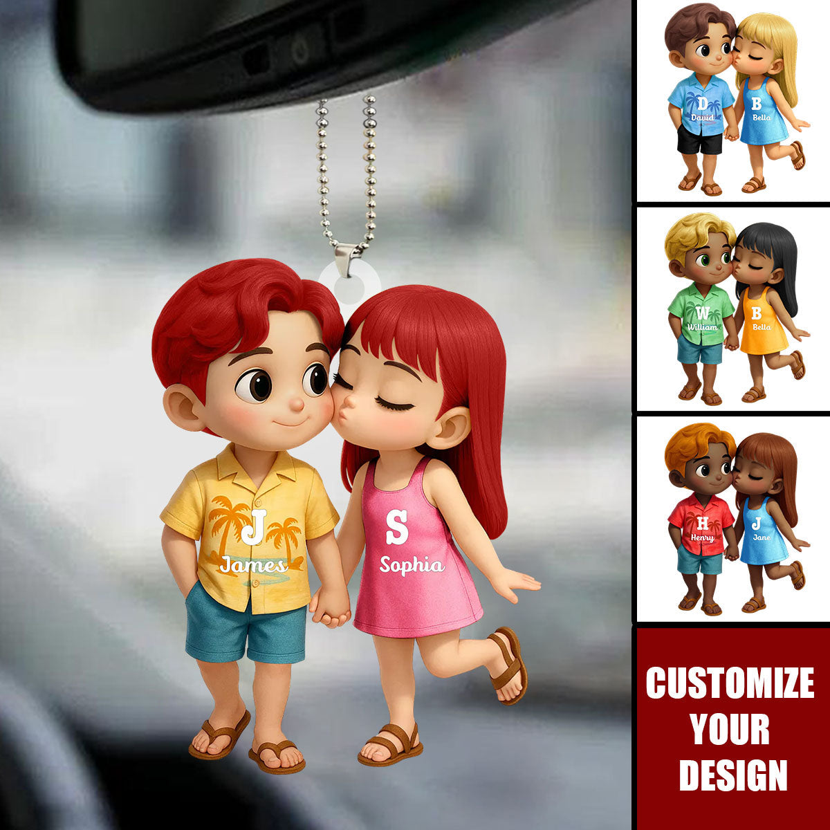 Personalized Ornament - Cherish Your Special Moments Together