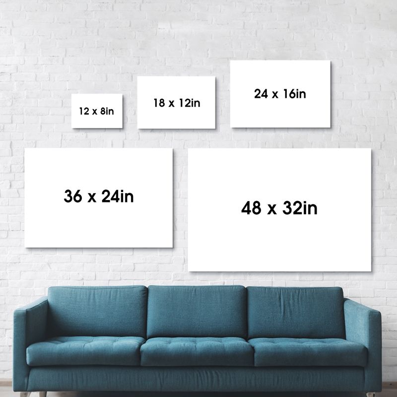 "The Best Dad, Became The Best Grandpa" - Personalized custom Poster / Canvas