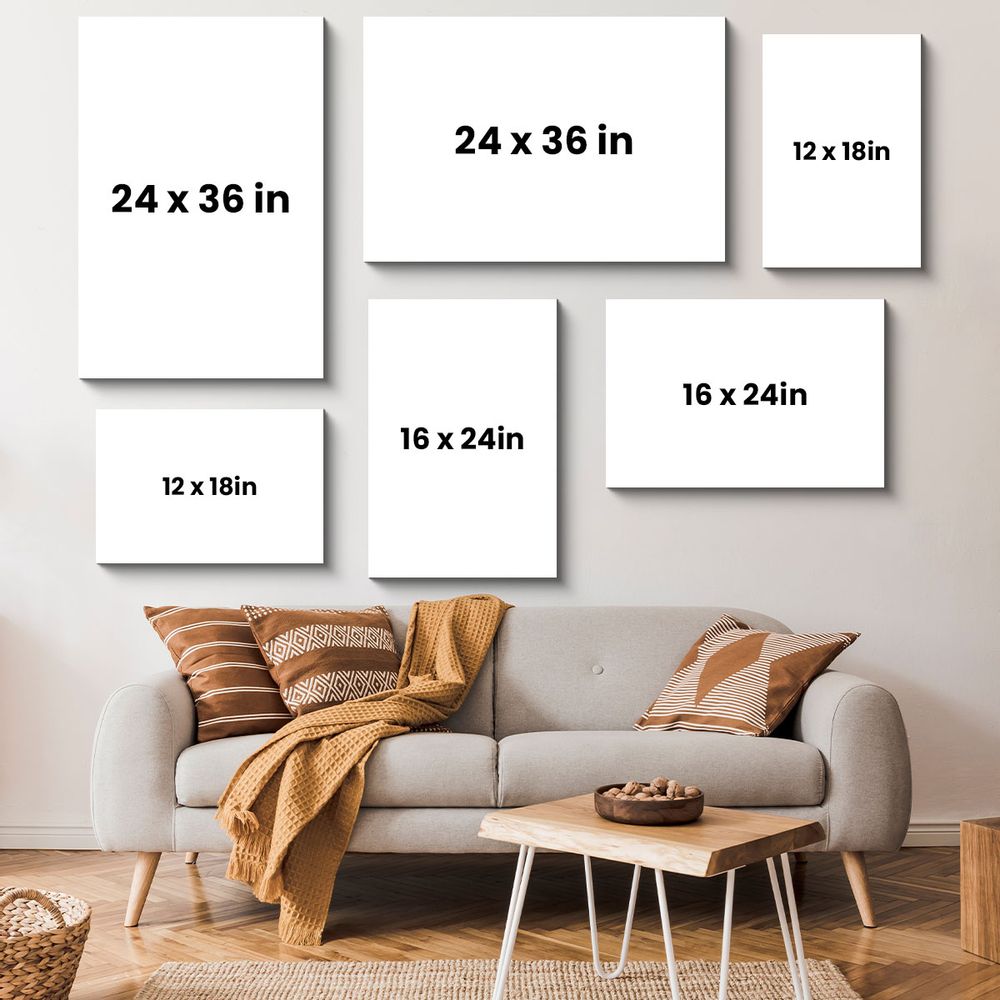 Personalized Family Poster for Mom: 'You Are The World' Mother's Day Gift