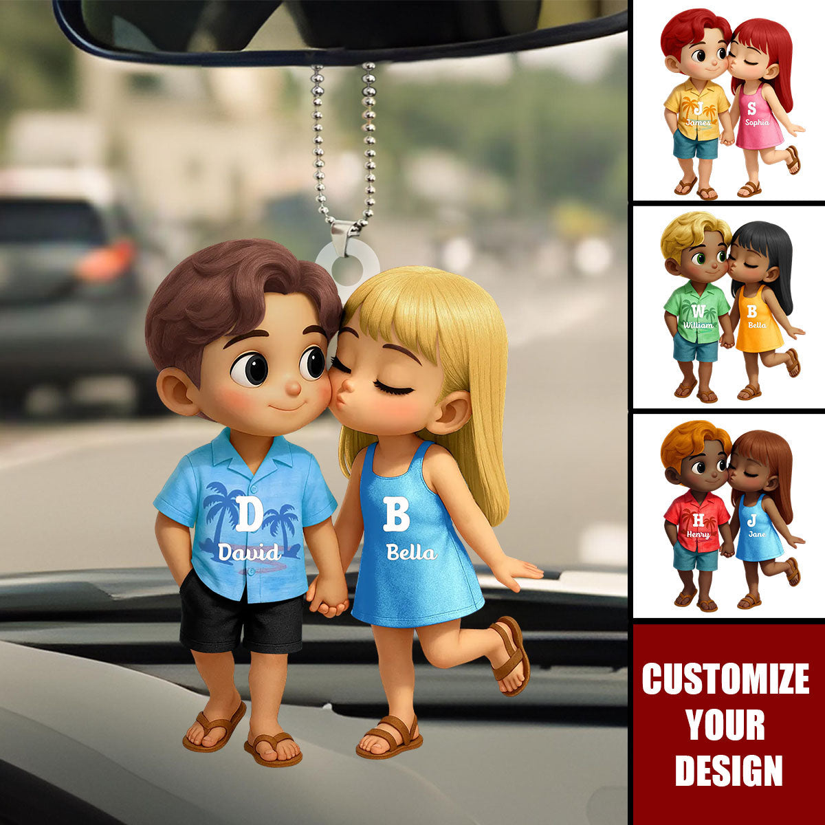 Personalized Ornament - Cherish Your Special Moments Together