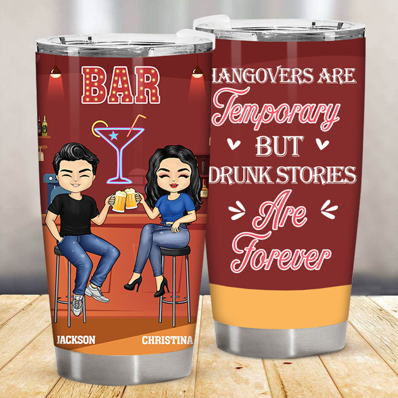 Custom "Best Bitches" Tumbler - Personalized Alcohol Bonding Gift for Friends