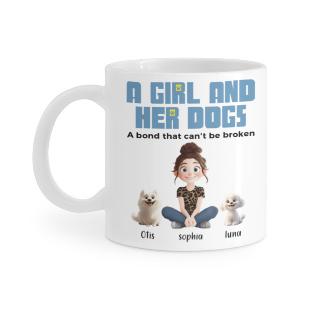 A Girl and Her Dogs - A Bond That Can’t Be Broken