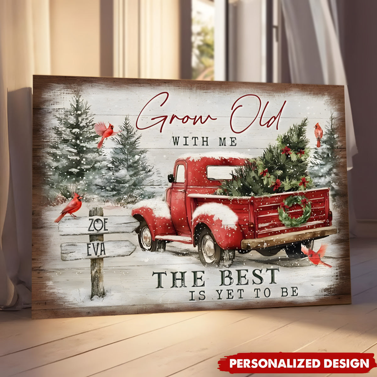 All of Me Loves All of You - Personalized Christmas Poster / Canvas