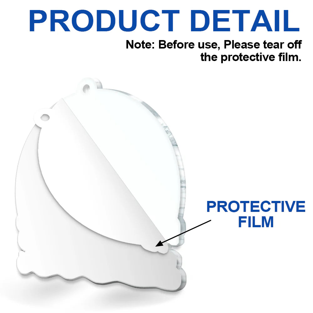 Personalized Friends Christmas Ornament - "Chance Made Us Neighbors"