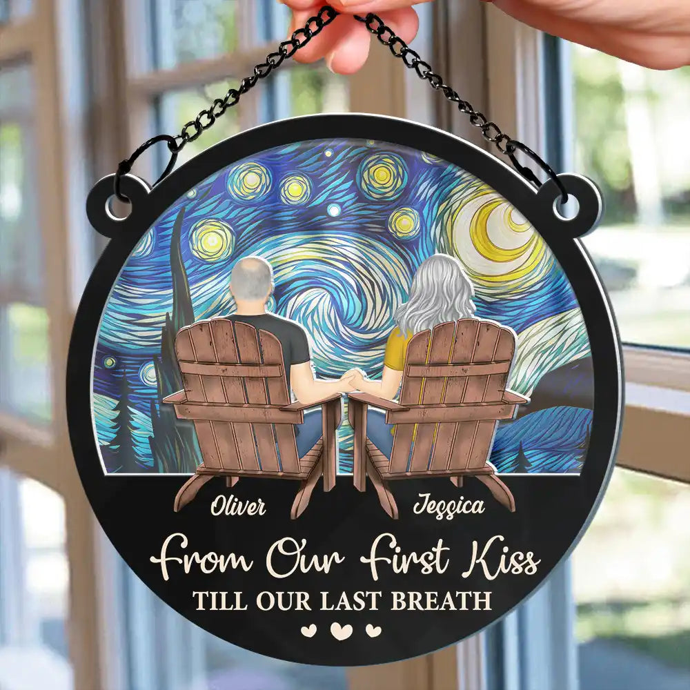 Personalized "You & Me We Got This" Romantic Couple Suncatcher