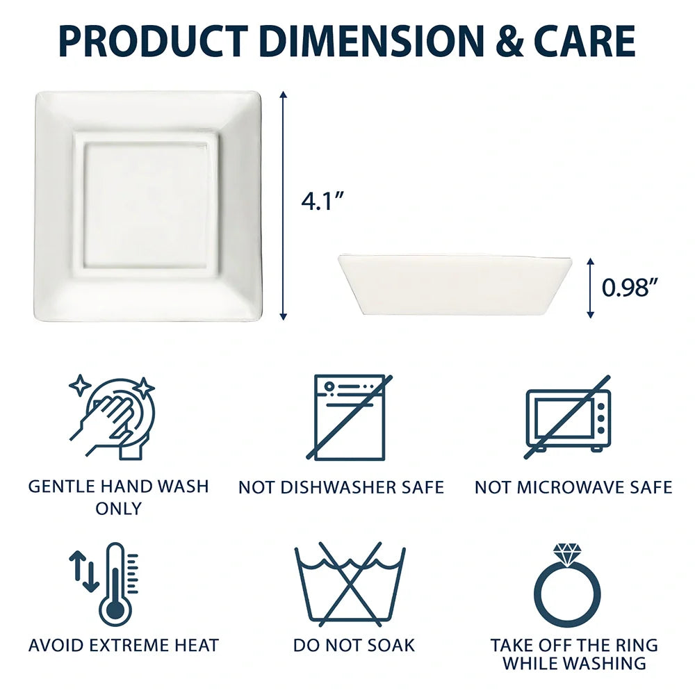 Custom Mother & Daughter Ring Dish - 'Forever Linked Together' Keepsake Gift