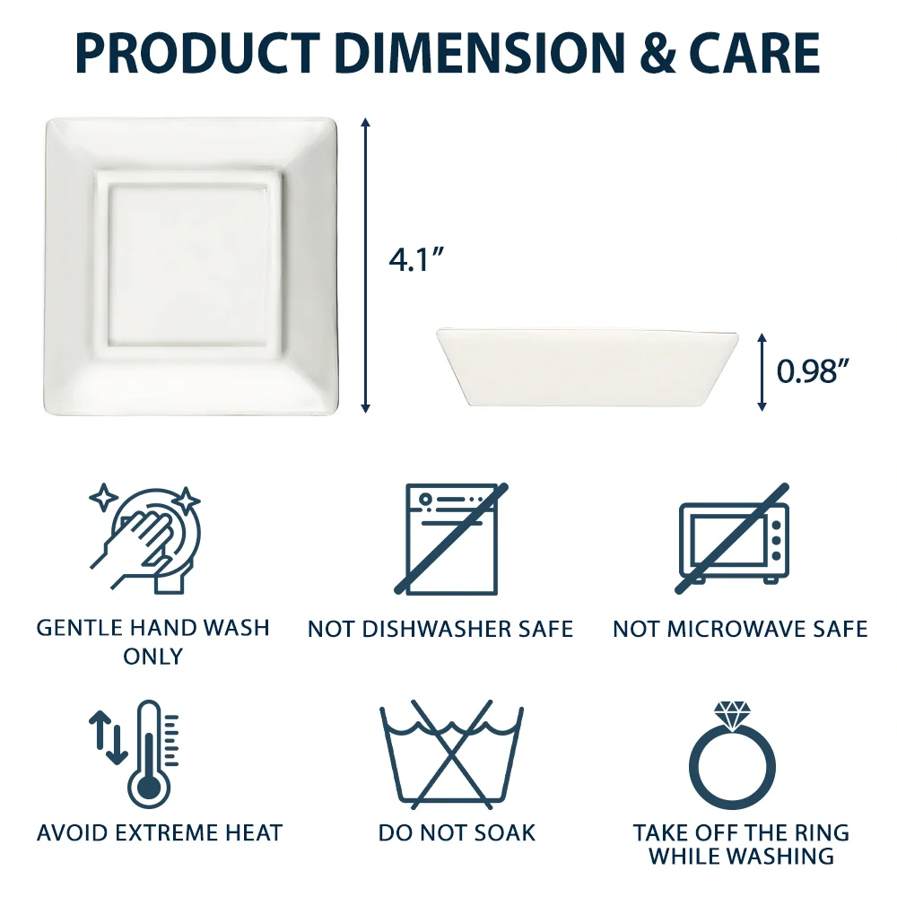 Personalized 'My Favorite Place' Jewelry Dish - Romantic Gift for Couples