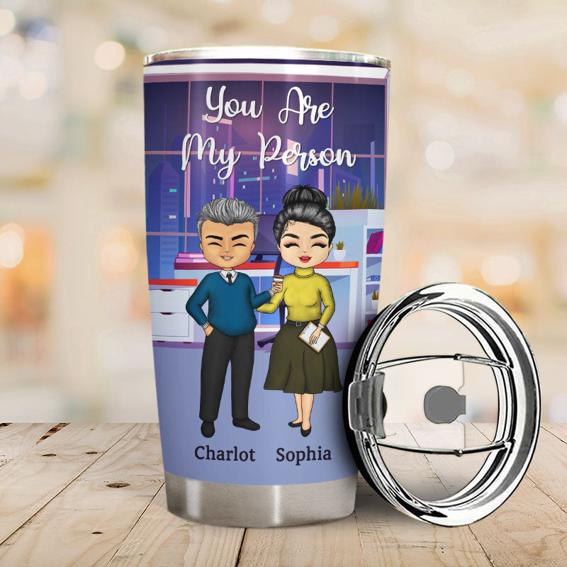 From Colleagues to Friends - BFF Bestie Gift - Personalized Custom Tumbler