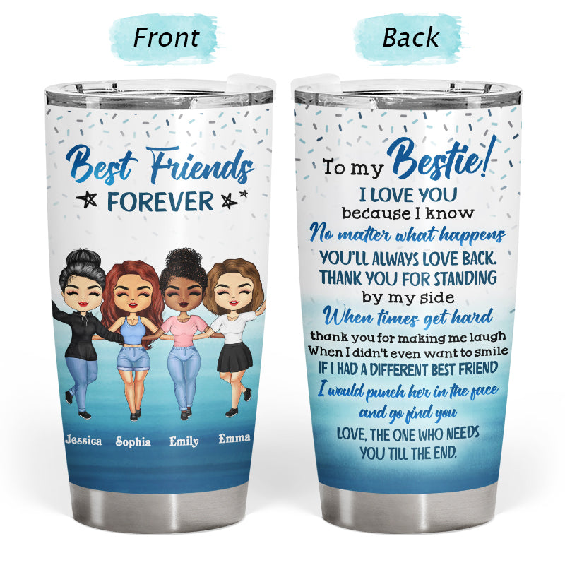 Thank You For Standing By Me - Personalized Custom Tumbler