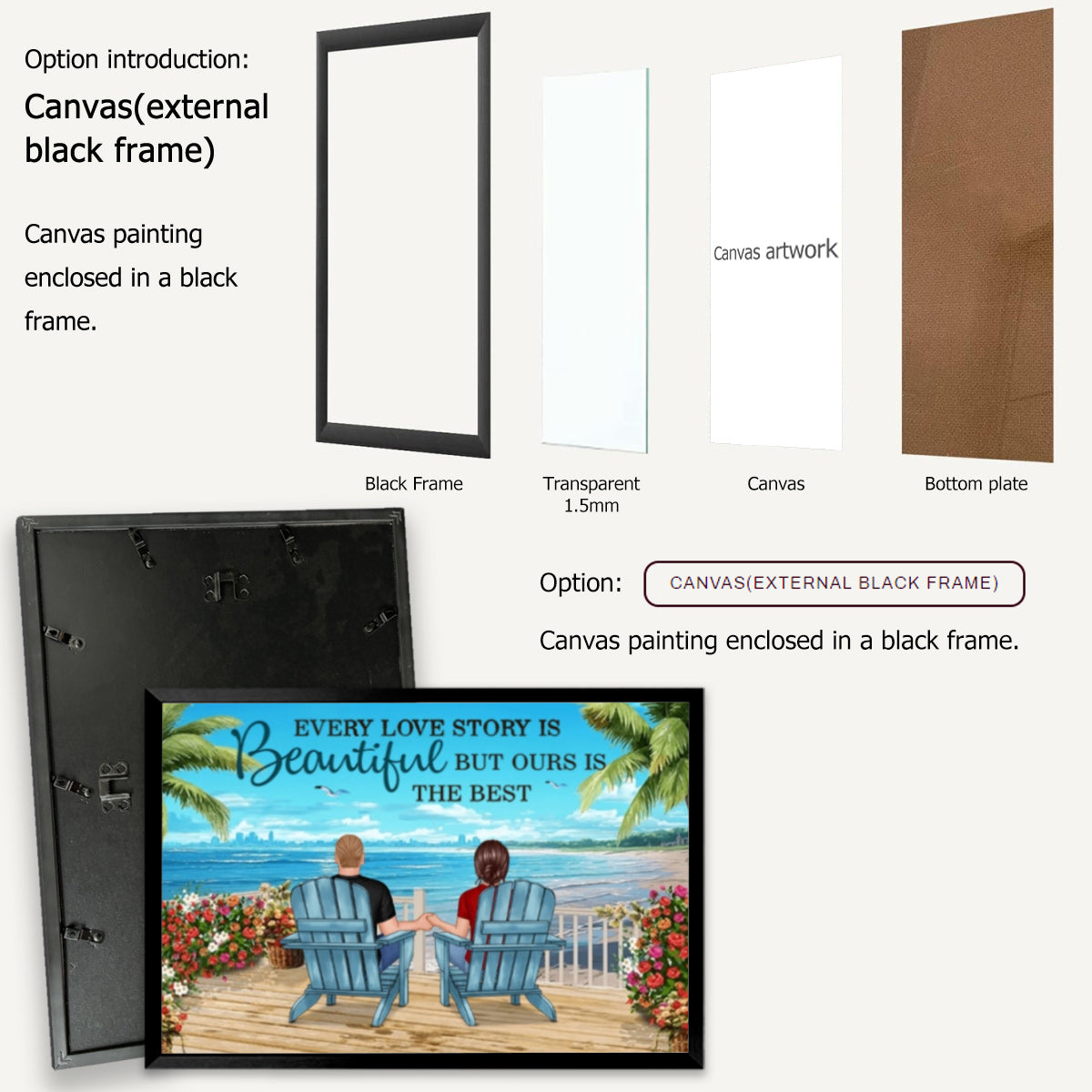 Custom 'You & Me We Got This' Canvas for Couples, Romantic Wall Art Gift