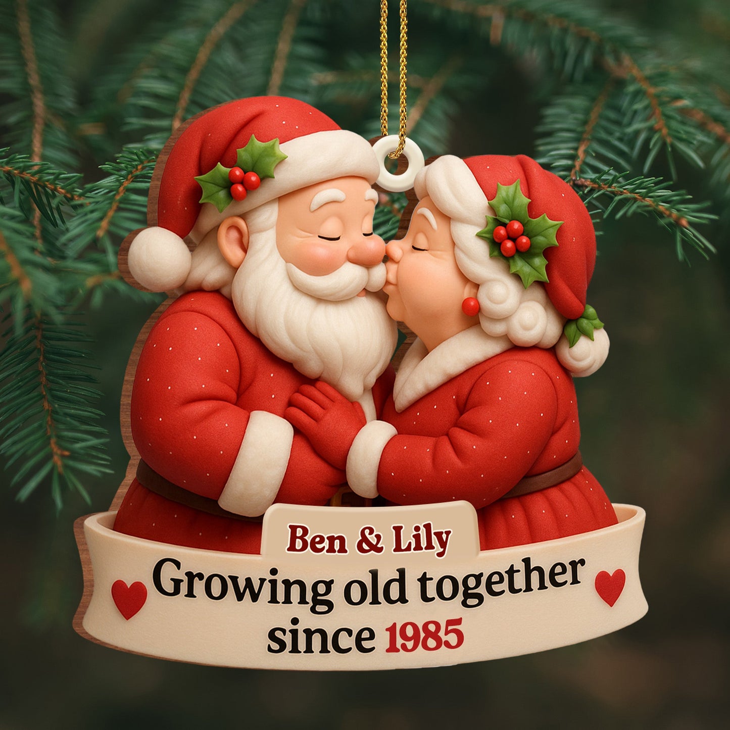 Growing Old Together With Santa and Mrs. Claus