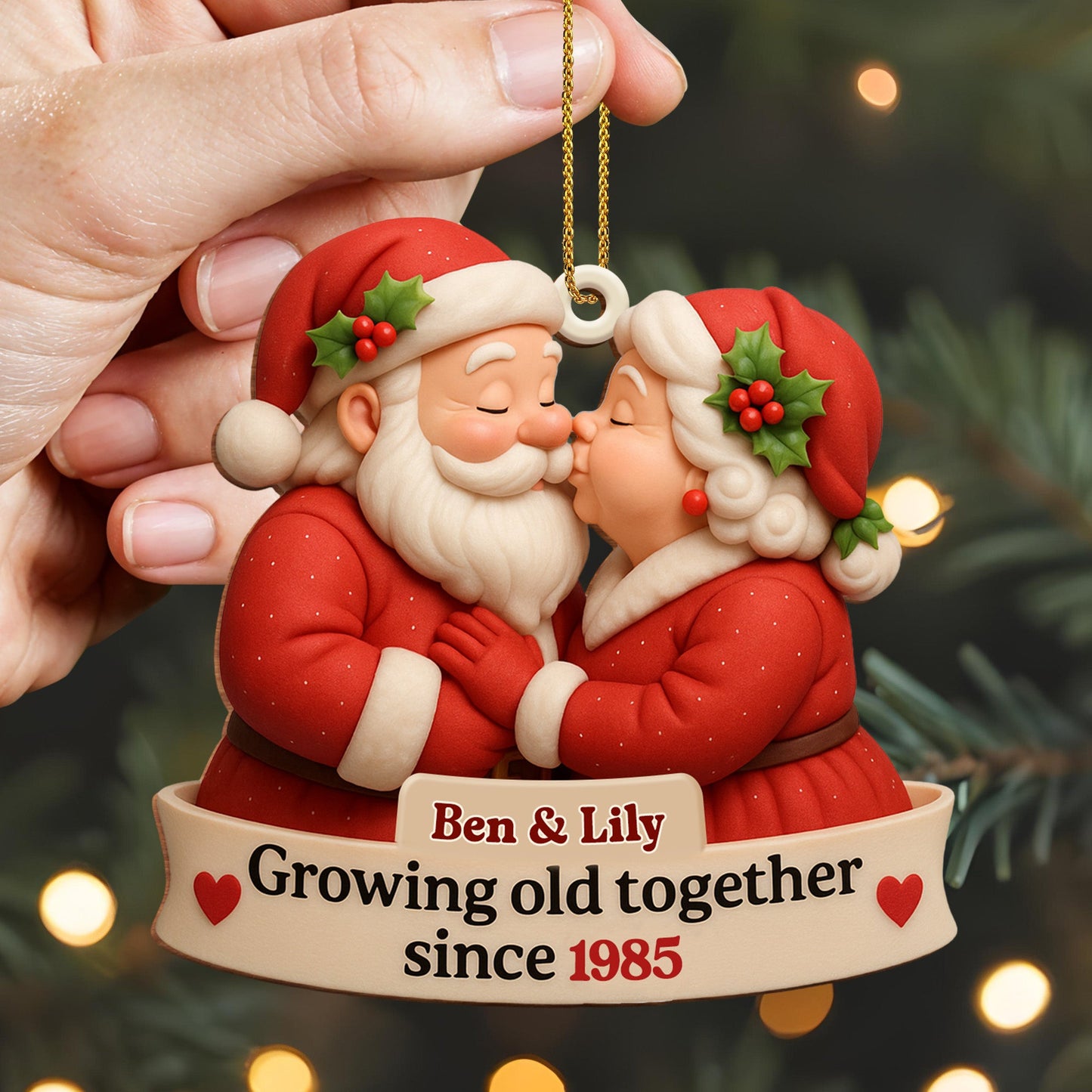 Growing Old Together With Santa and Mrs. Claus