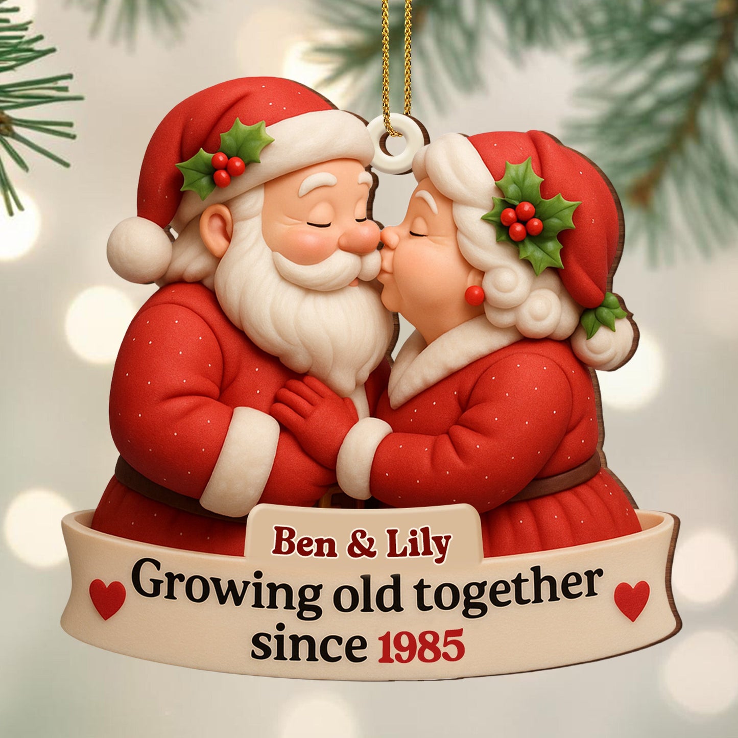 Growing Old Together With Santa and Mrs. Claus