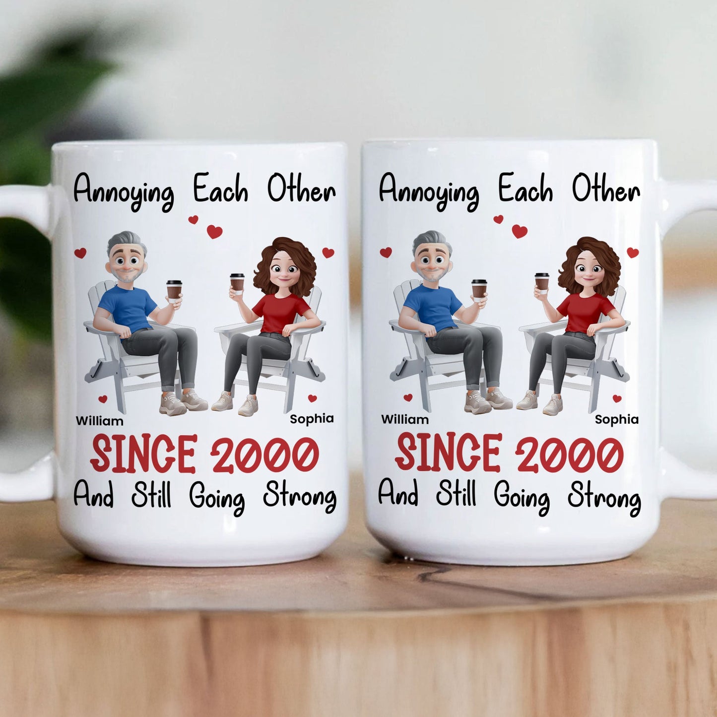 Customizable Mug - Celebrate Your Journey Together