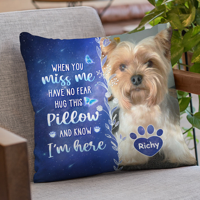🐾Customizable Pet Pillow - Add Your pet’s Photo & Name