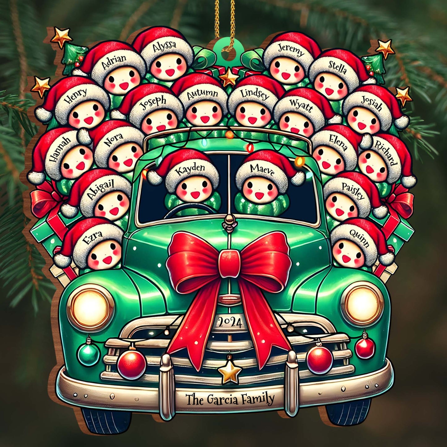 Home For The Holidays Gathering Love And Joy With Vintage Car