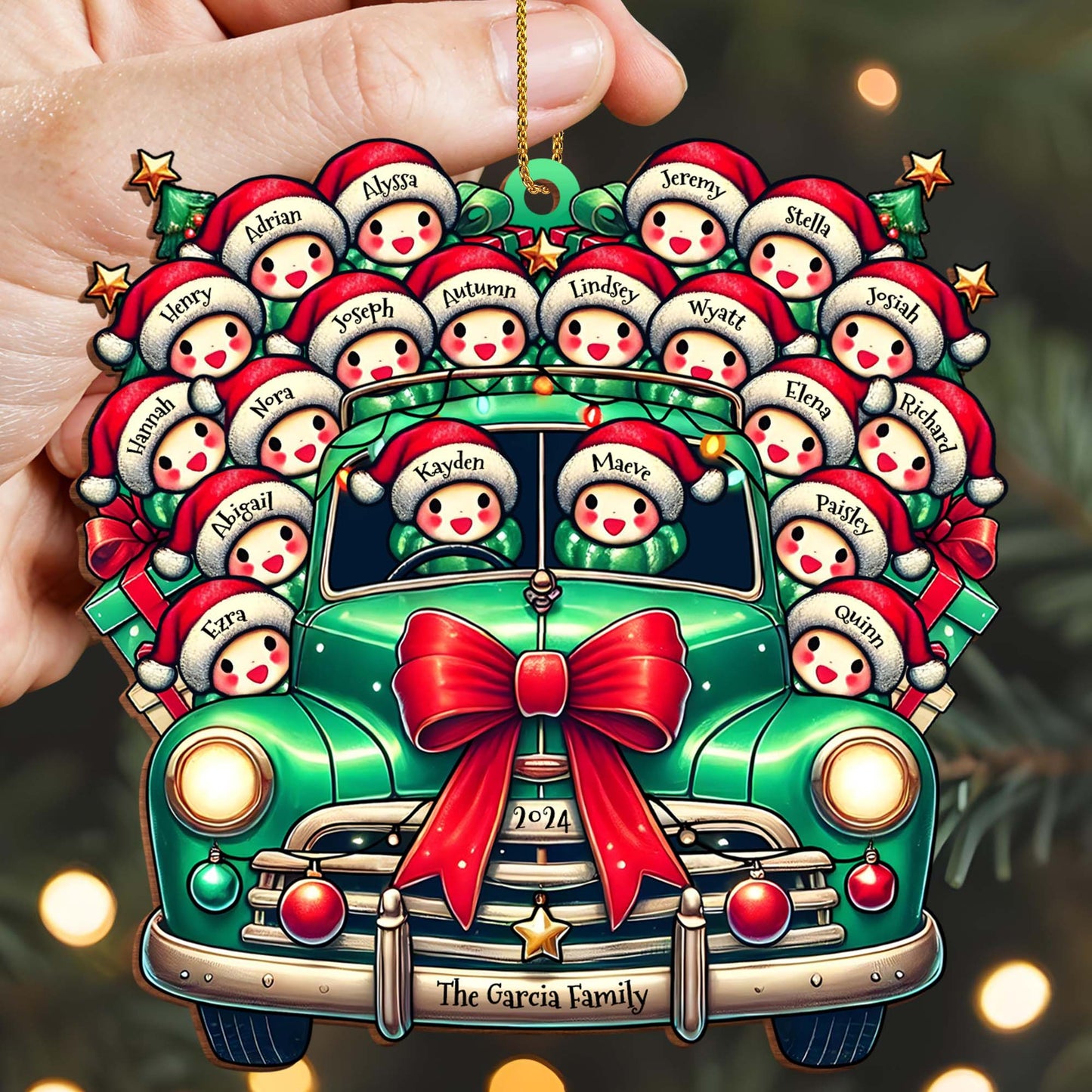 Home For The Holidays Gathering Love And Joy With Vintage Car