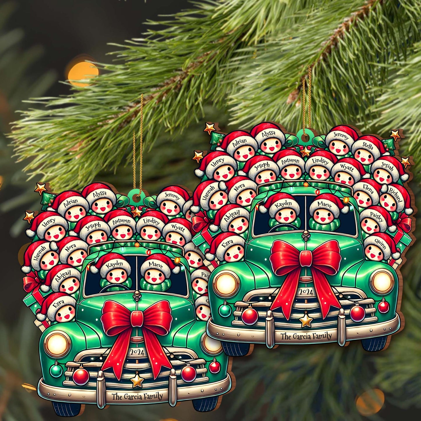 Home For The Holidays Gathering Love And Joy With Vintage Car