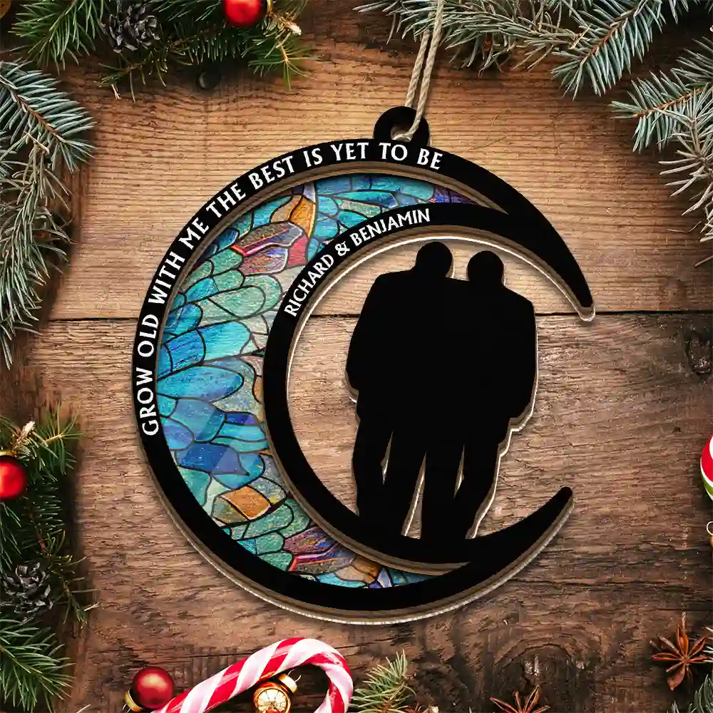 Personalized 'Till Our Last Breath' Suncatcher for Couples - Romantic Keepsake