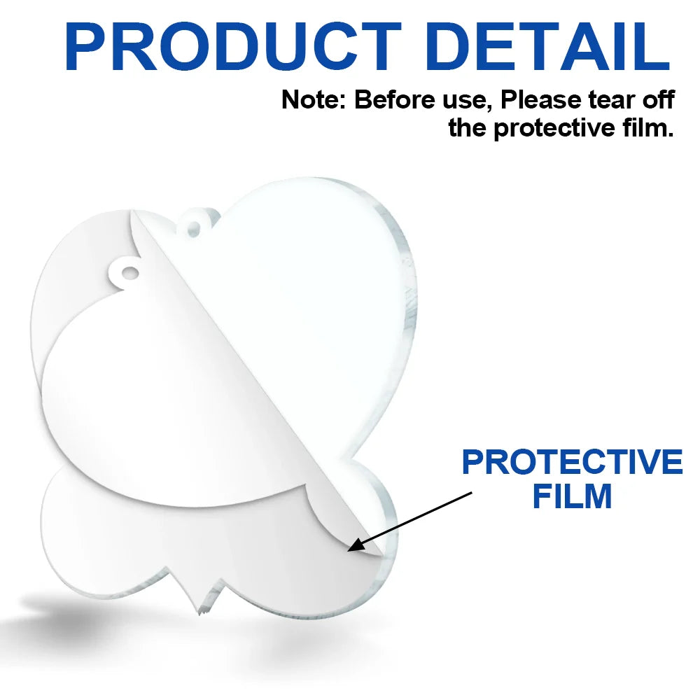 Personalized Best Friends Keepsake: 'Our Friendship Is Endless' Acrylic Ornament