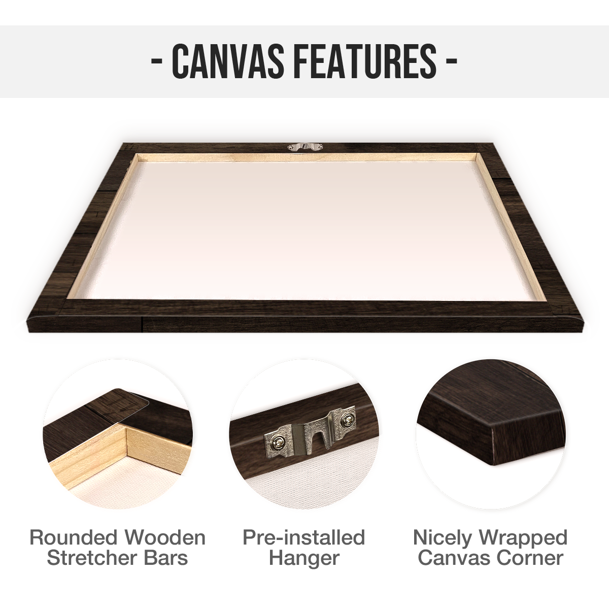 Heartfelt Personalized Canvas: "Grandchildren Fill Your Heart" for Grandparents