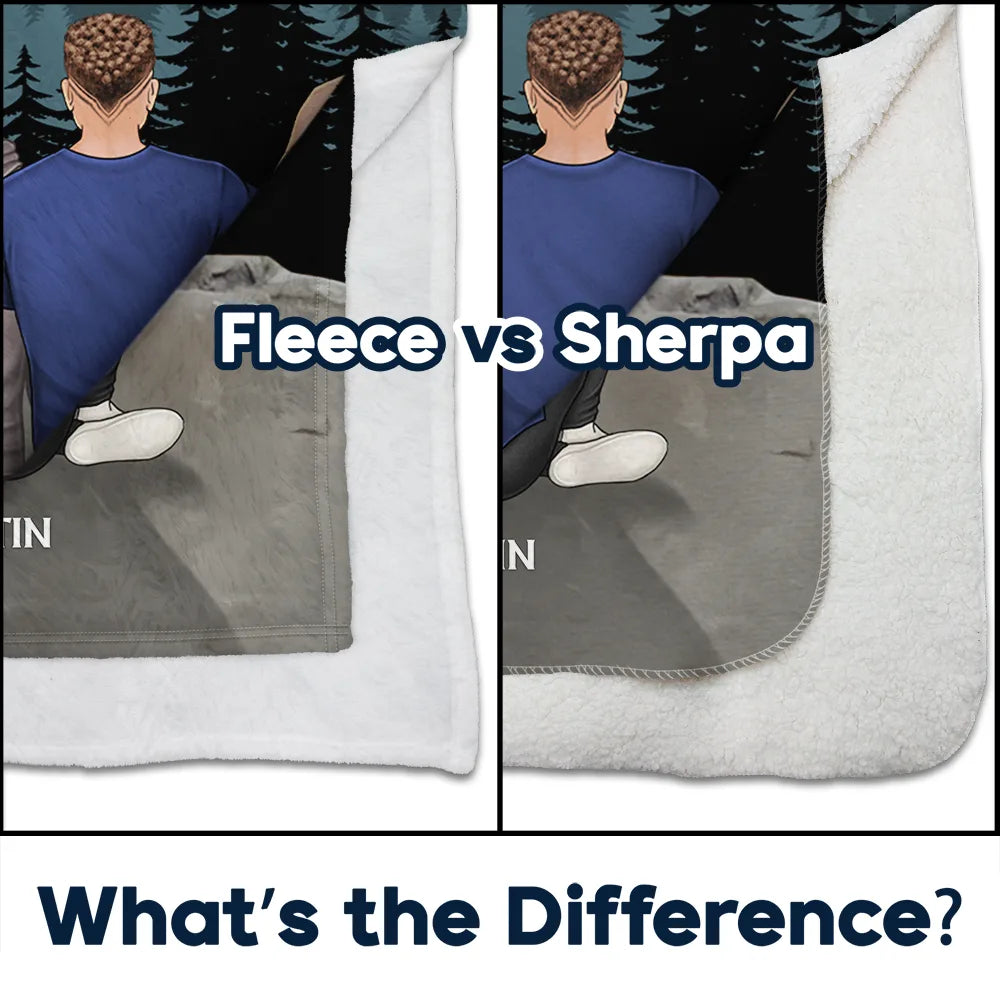 Starry Nights & Soulmates: Personalized Blanket for the Weirdos in Love