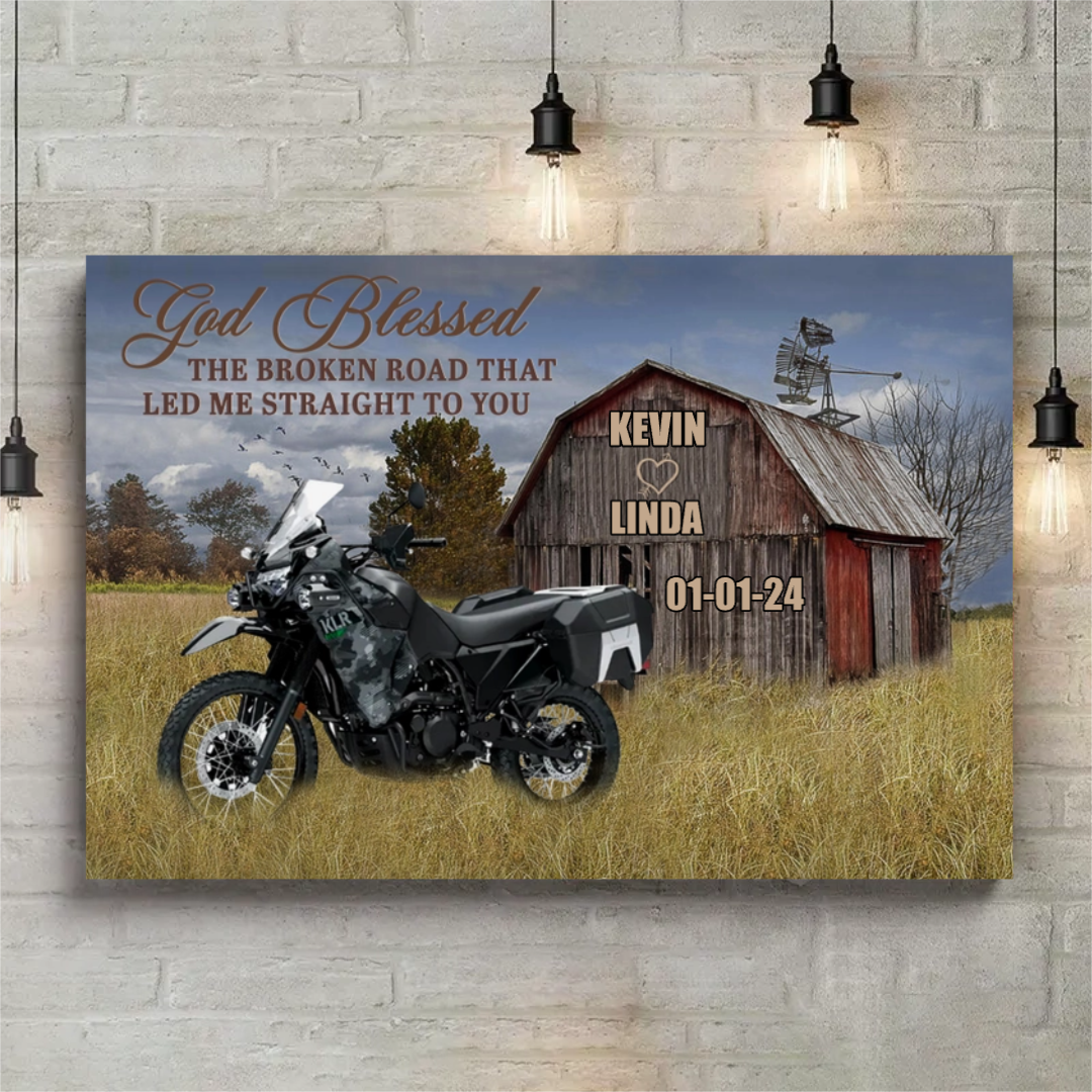 Custom "All of Me Loves All of You" Couples Canvas Art - Anniversary Gift