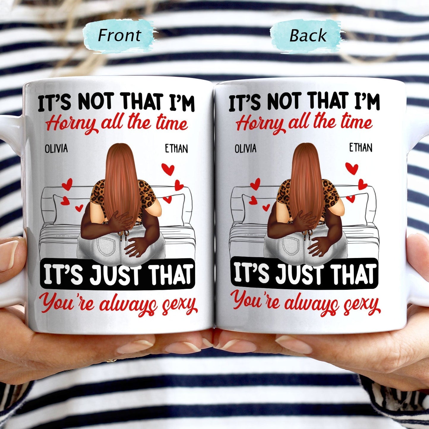 Personalized Mug - Romantic Message for Couples