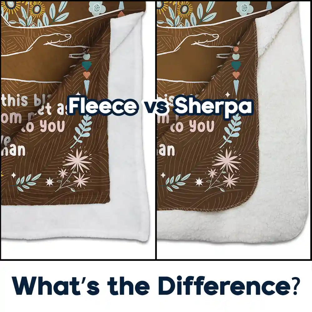 Custom 'A Hug From Me To You' Blanket - Personalized Gift for Loved Ones