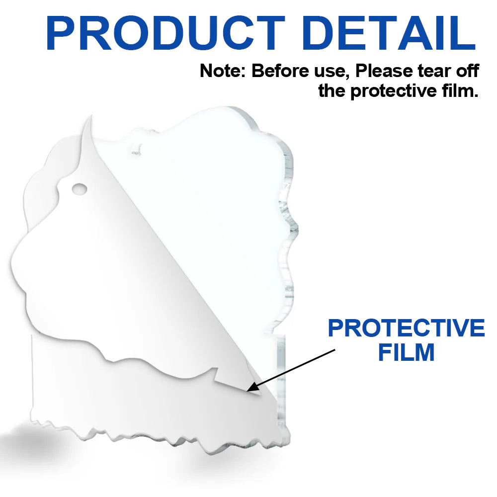 Personalized Funny Best Friend Christmas Ornament: 'Here's To Another Year Of Laughing'