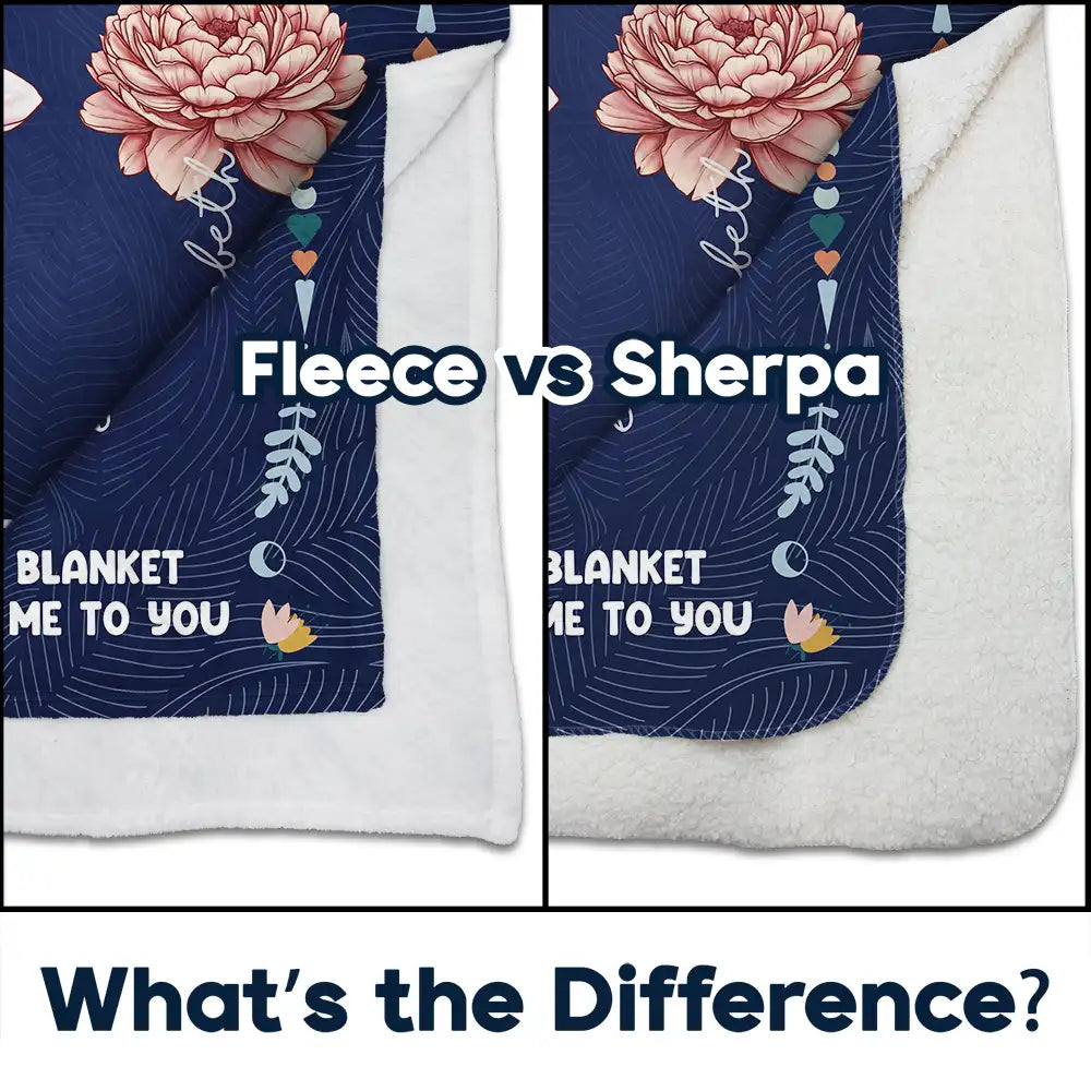 Personalized 'If Sisters Were Flowers' Blanket - A Heartfelt Hug Gift for Sisters