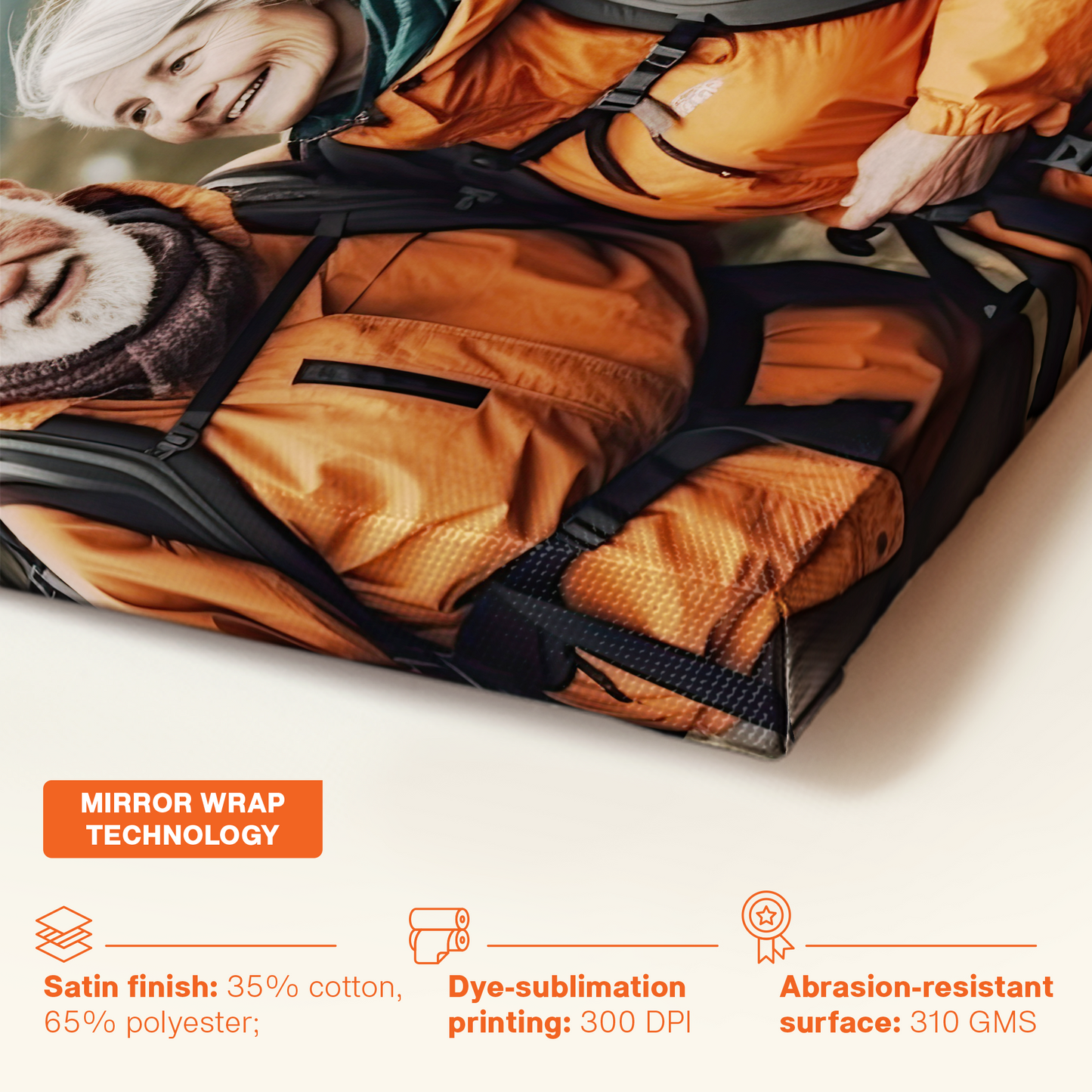 Personalized "Hold Your Hand At 80, Let's Go Camping" Photo Canvas