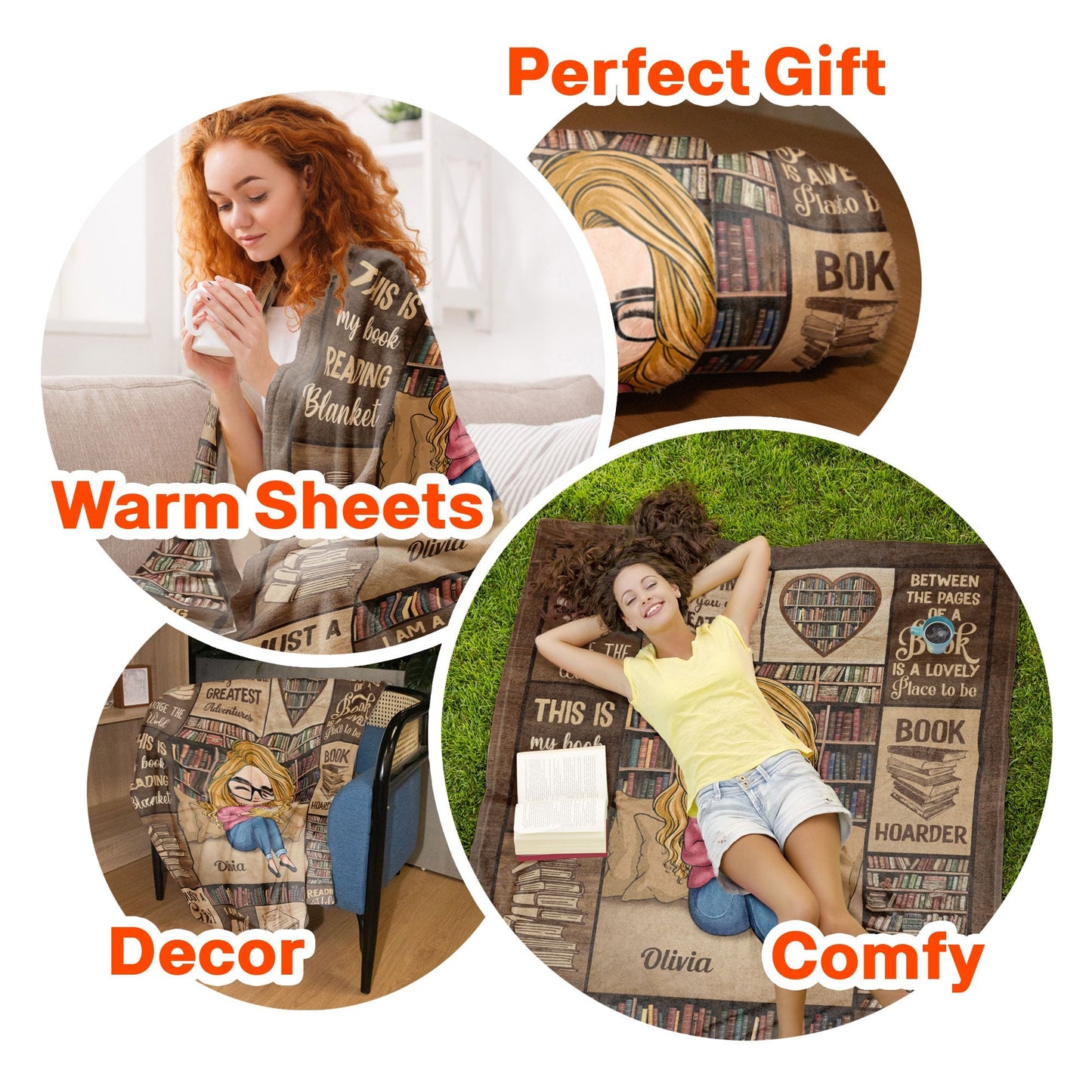 Personalized Book Lover’s Blanket – Wrap Yourself in Stories