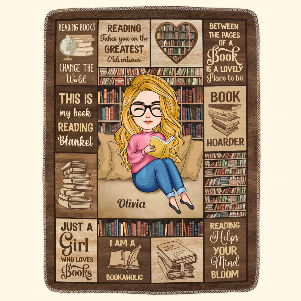 Personalized Book Lover’s Blanket – Wrap Yourself in Stories