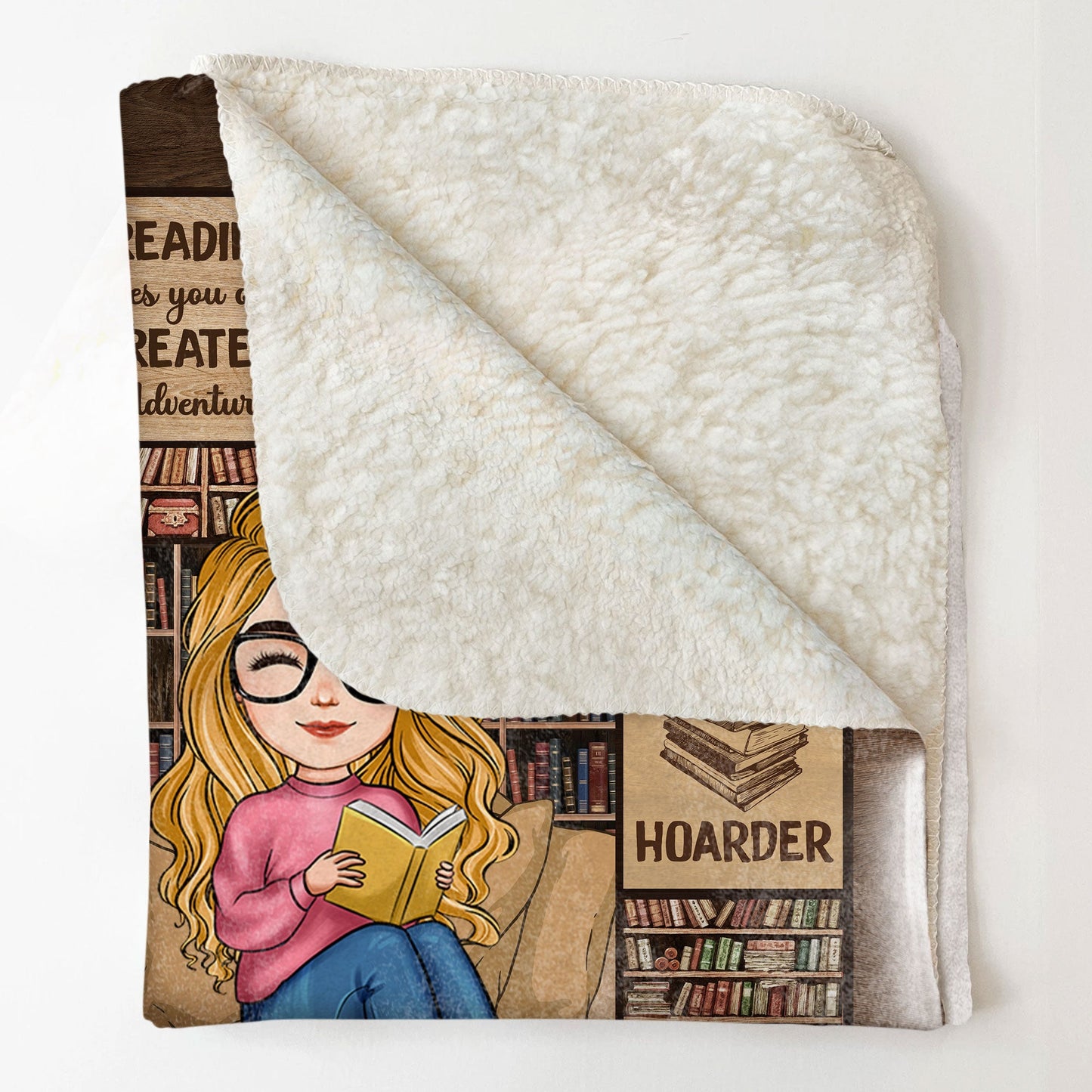 Personalized Book Lover’s Blanket – Wrap Yourself in Stories