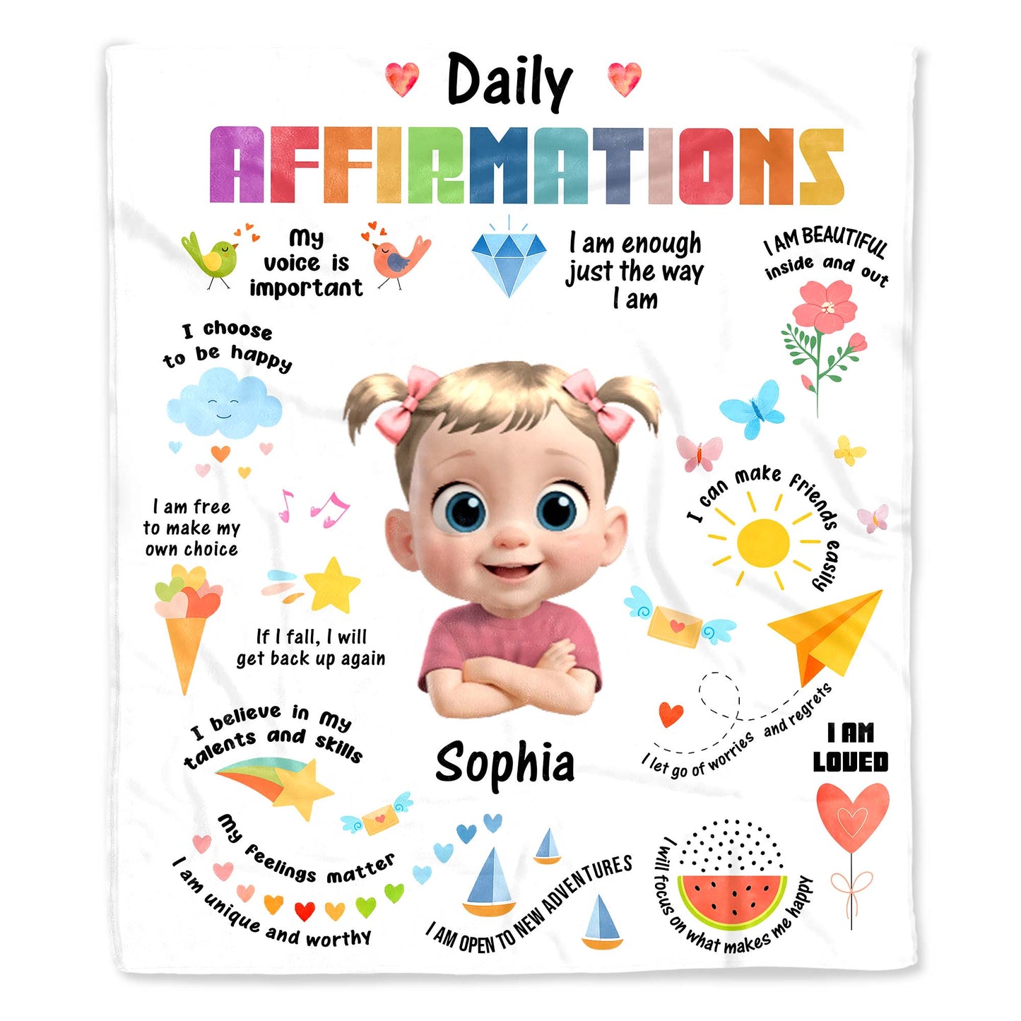 Daily Affirmations And Positive Statements For Young Girls