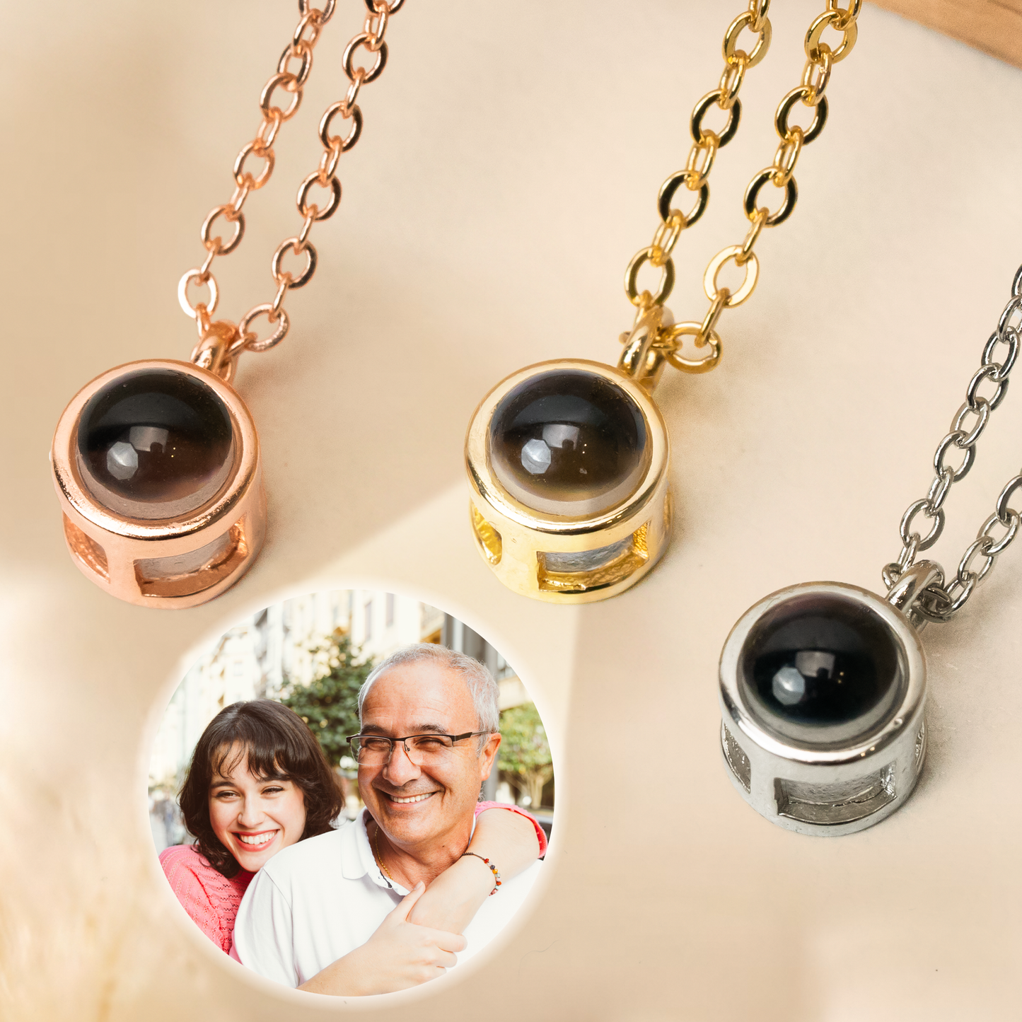 Personalized Photo Projection Necklace - Cherish Every Memory