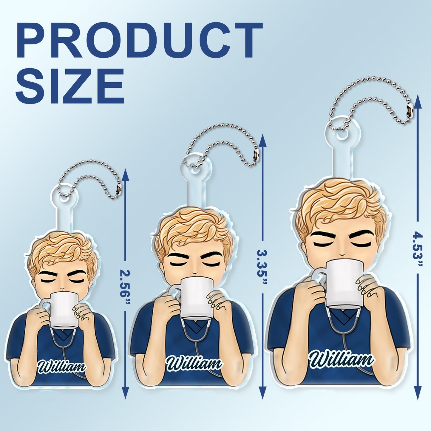 Personalized Nurse Car Hanger - A Thoughtful Gift for Hardworking Nurses