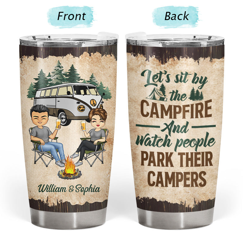 “Our Campfire Stories” -  Couple Gift - Personalized Custom Tumbler