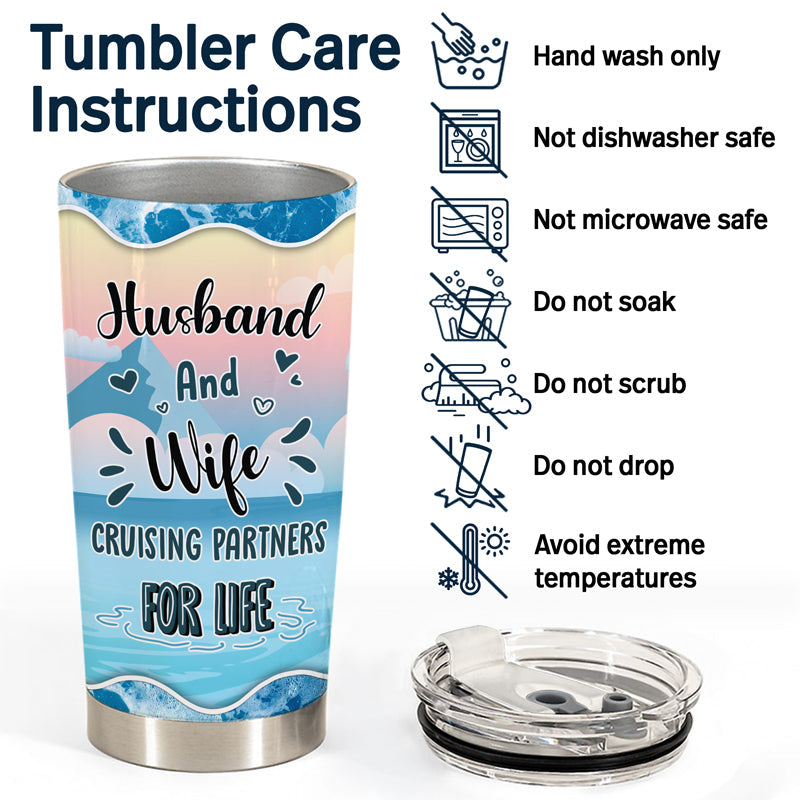 Personalized Cruising Couple Tumbler - 'We Have It All Together' Unique Gift